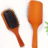 Wooden Paddle Scalp Massage Comb